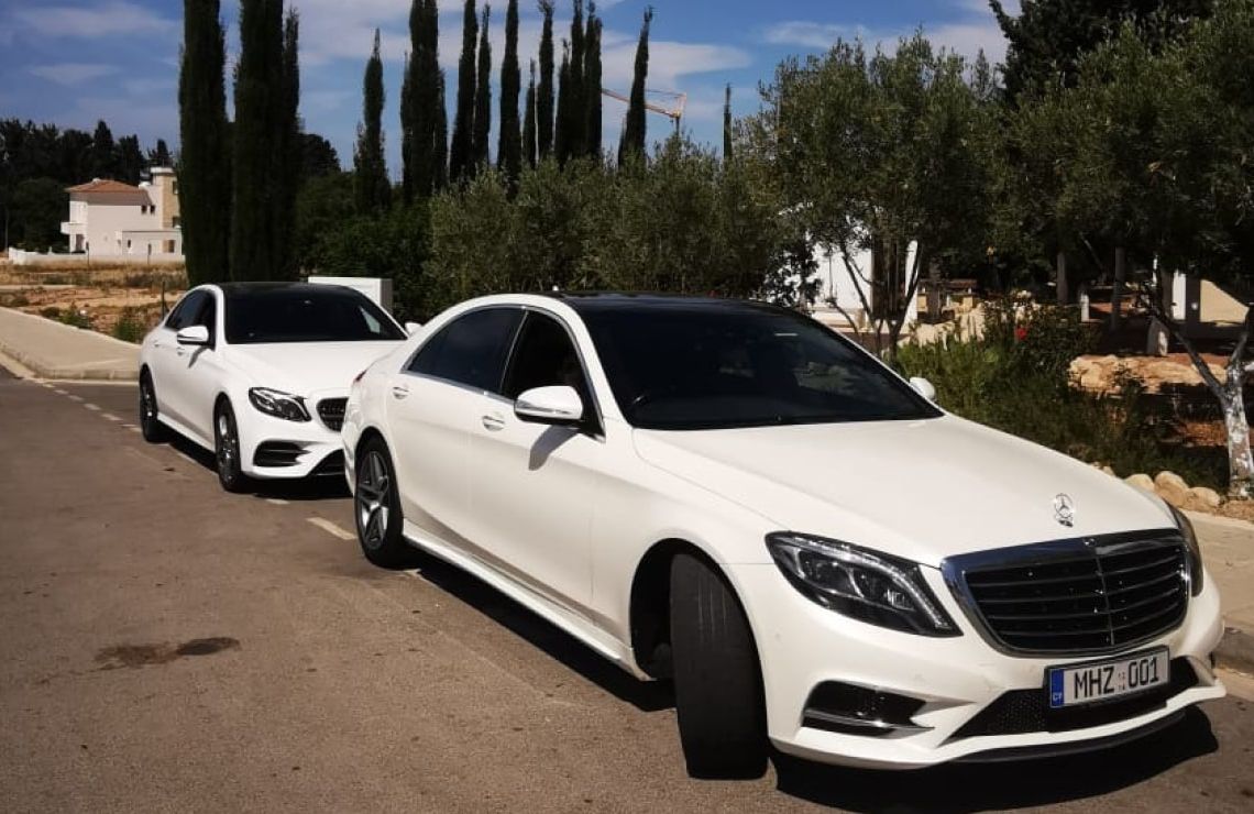 Mercedes S-class business car